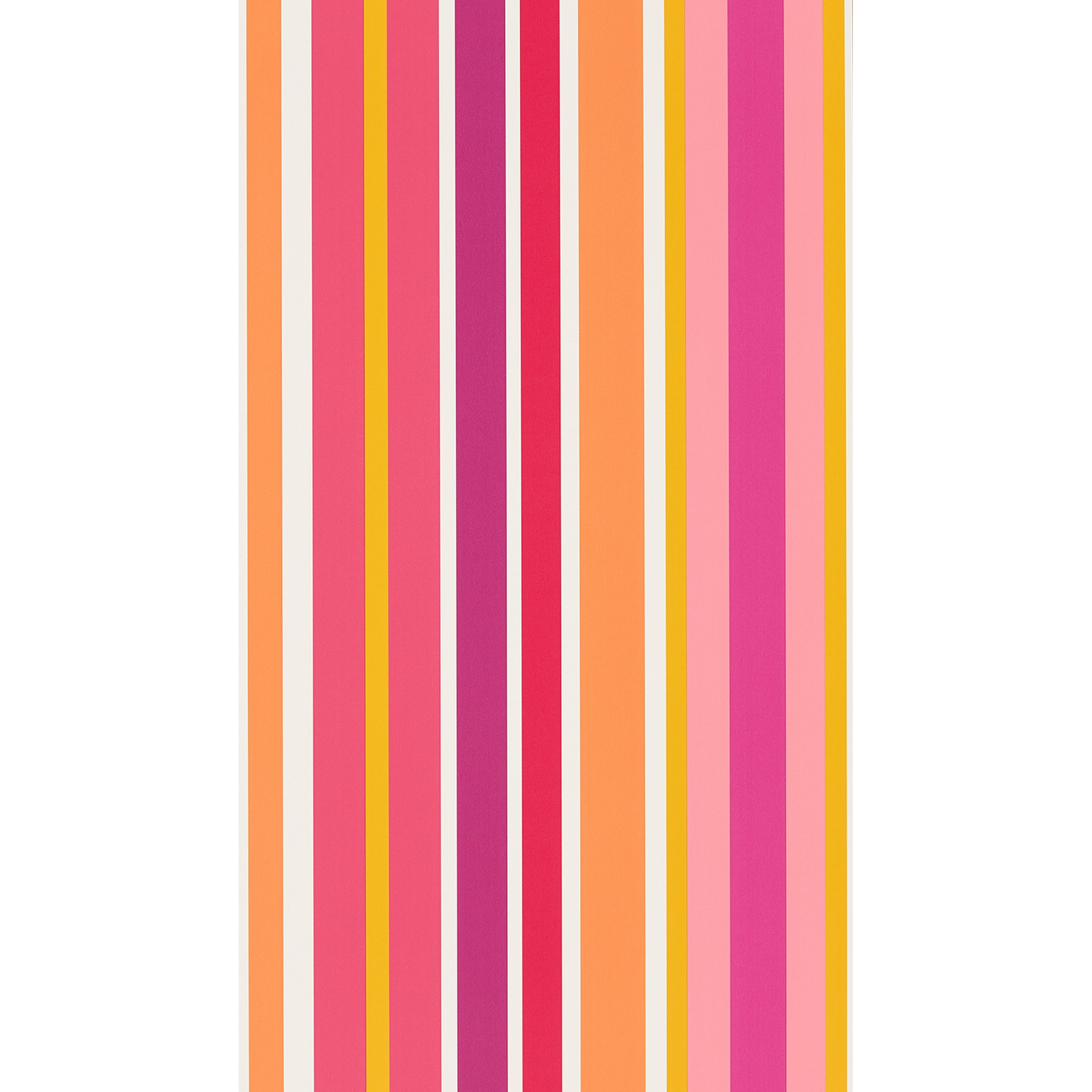 Jelly Tot Stripe Wallpaper 111265 By Scion In Raspberry Blancmange White